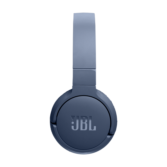JBL Tune 670NC - Blue - Adaptive Noise Cancelling Wireless On-Ear Headphones - Left